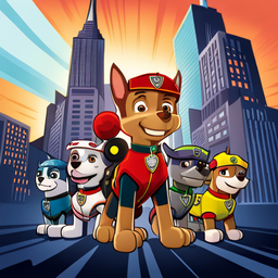 Paw Patrol: Justice Paws - Text-based game