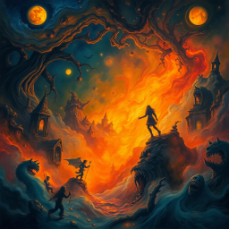Nightmare Chronicles: Whose Dream Is It Anyway? - Text-based game