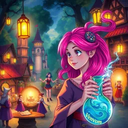 Dragon's Venom: A Transformation Tale - Text-based game