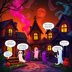 Hello, Whose Ghost Is It Anyway? - Text-based game