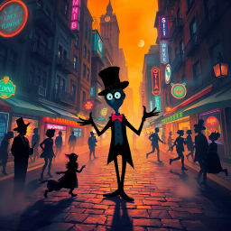 Whose Shadow is it Anyway? - Text-based game