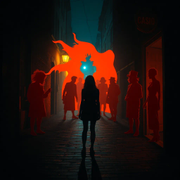 Whose Shadow Is It Anyway? - Text-based game