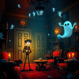 Whose Haunt is This? - Text-based game