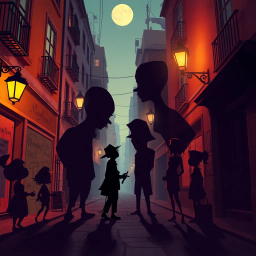 Whose Shadow Is It Anyway? - Text-based game