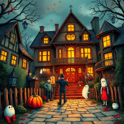 Whose Haunt is This? - Text-based game