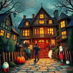 Whose Haunt is This? - Text-based game