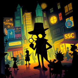 Whose Shadow Is It Anyway? - Text-based game