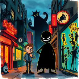 Whose Shadow Is This, Anyway? - Text-based game