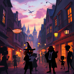 Whose Shadow Is It Anyway? - Text-based game