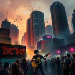 Rogue Note: The Melodic Uprising - Text-based game
