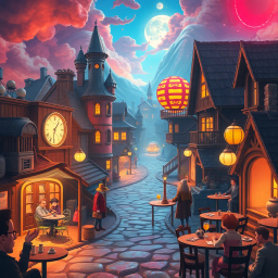 Chrono Chums: Who's There? - Text-based game