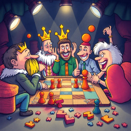 Whose Piece Is It Anyway? - Text-based game