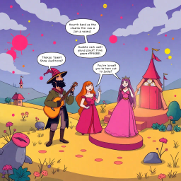 Whose Adventure is It Anyway? - Text-based game