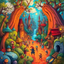 Whose Adventure is It Anyway? - Text-based game