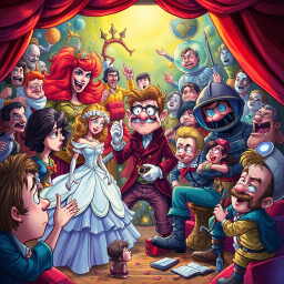 Whose Story Is It Anyway? - Text-based game
