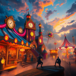 ChronoCarnival: Whose Time Is It Anyway? - Text-based game