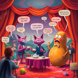 Whose Nonsense Is It Anyway? - Text-based game