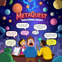 MetaQuest: Whose Adventure Is It Anyway? - Text-based game