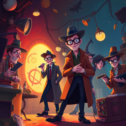 Whose Clue Is It Anyway? - Text-based game