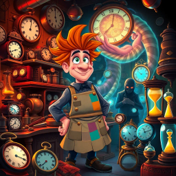 ChronoCaper: Who's Time Is It Anyway? - Text-based game