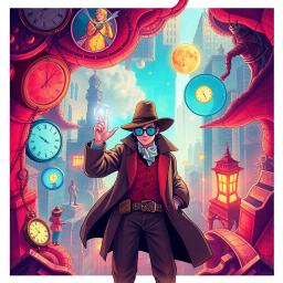 ChronoCaper: Whose Time Is It Anyway? - Text-based game