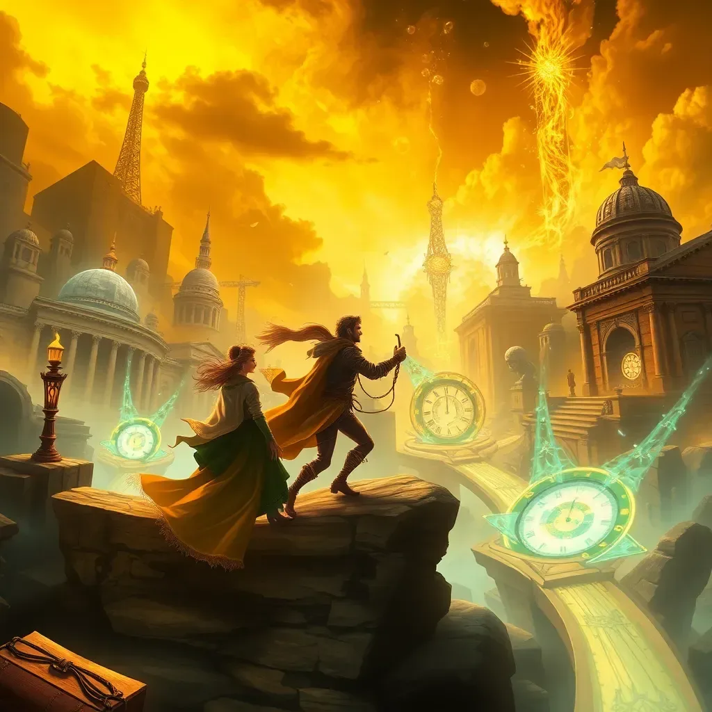 Chrono-Deteand: A Time-Travelling Puzzle Adventure