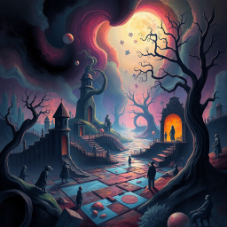Dreamscape: Whose Nightmare Is It Anyway? - Text-based game
