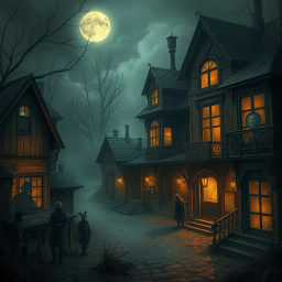 Whose Haunt Is This? - Text-based game