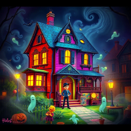 Whose Haunt is This? - Text-based game