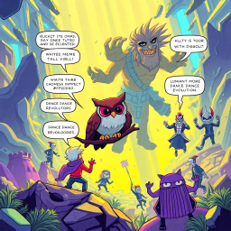 Memevolution: The Comic Convert - Text-based game