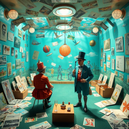Futuristic Follies: A Cardboard Odyssey - Text-based game