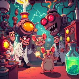 Lab Rats: Whose Lab is it Anyway? - Text-based game