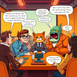 Whose Game Is It Anyway? - Text-based game