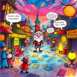 Whose Prophecy Is It, Anyway? - Text-based game