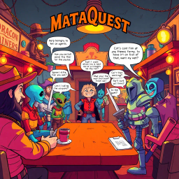 MetaQuest: Whose Adventure is It Anyway? - Text-based game