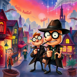 Whose Hello, Anyway? - Text-based game
