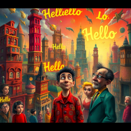 Echoes of Hello - Text-based game