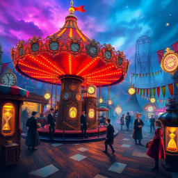 ChronoCarnival: Whose Time is It Anyway? - Text-based game