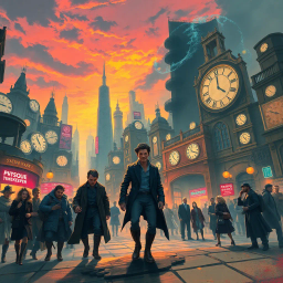 Chronocrux: Whose Time Is It Anyway? - Text-based game