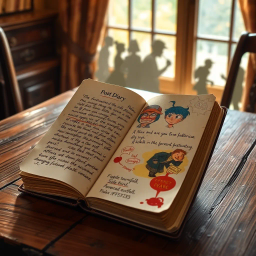Who's Diary Is It Anyway? - Text-based game