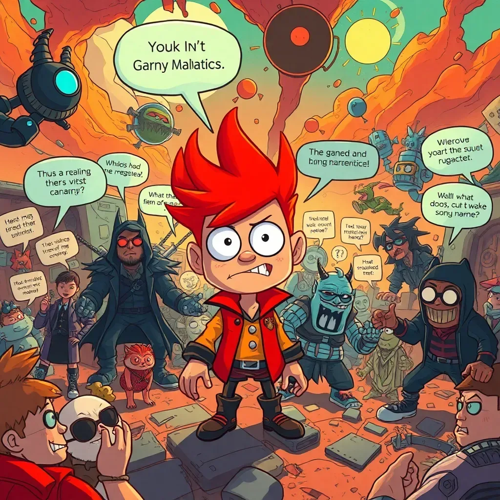 Metamayhem: Whose Adventure Is It Anyway?