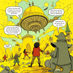 Metamayhem: Whose Adventure is it Anyway? - Text-based game