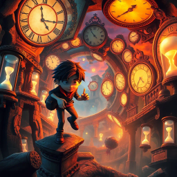 ChronoCaper: Whose Time Is It Anyway? - Text-based game