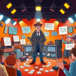 Whose Clue is it Anyway? - Text-based game