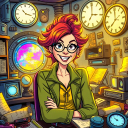 ChronoCaper: Whose Time Is It, Anyway? - Text-based game