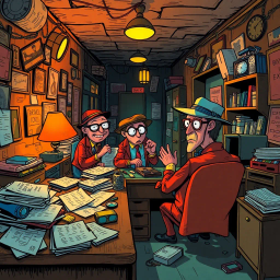 Whose Clue Is It Anyway? - Text-based game