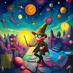 ChronoCaper: Whose Time Is It Anyway? - Text-based game
