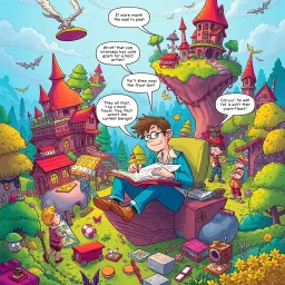 MetaQuest: Whose Adventure Is It Anyway? - Text-based game