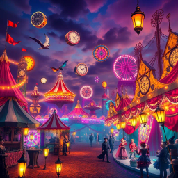 ChronoCarnival: Whose Time Is It Anyway? - Text-based game