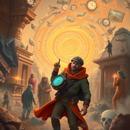ChronoCrux: Whose Time Is It Anyway? - Text-based game